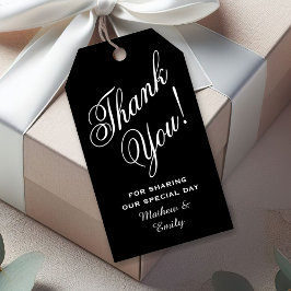 オリジナル サンクス ウェディング ギフト ギフトタグ