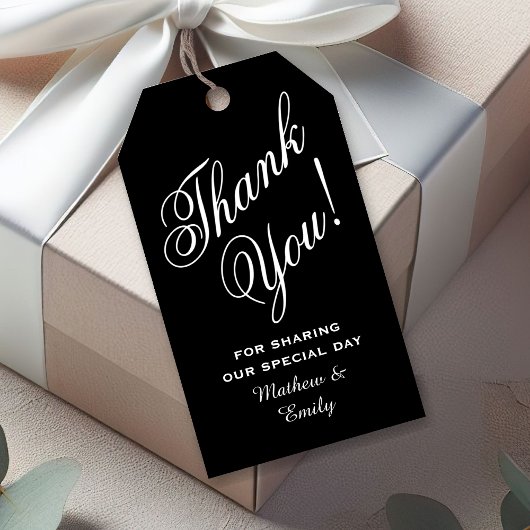 オリジナル サンクス ウェディング ギフト ギフトタグ