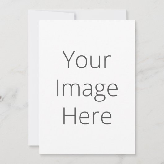 オリジナル シグネチャー マット 5" x 7" 招待状を作成 招待状 (正面)