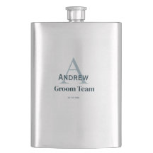 オリジナル シンプル モノグラム 新郎 チーム groom メンバー