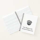 オリジナル シンプル ロゴ ビジネス プロモーション用品 ノートブック (内部)