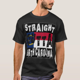 オリジナル ストレート・アウト・オブ・ノースカロライナ ミームTシャツ Tシャツ