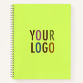 オリジナル スパイラル ノートビジネス ロゴ  最低注文数なし ノートブック (正面)