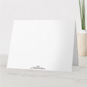 オリジナル スフィンクス猫 ママ ハッピー マザーズデー カード (裏面)