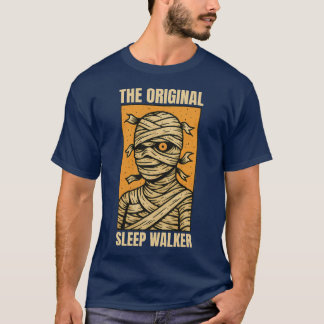 オリジナル・スリープウォーカー - ビンテージ・ミイラホラーD Tシャツ