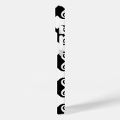 オリジナル スワール シェイプ ケルト風 モノグラム付き Case-Mate iPhoneケース (裏面 / 左)