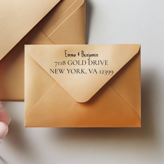 オリジナル セルフ インキング アドレス ゴムスタンプ セルフインキングスタンプ