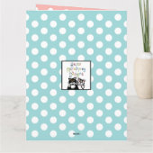 オリジナル ダックスフンド バレンタインデー カード (裏面)