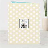 オリジナル ダックスフンド バレンタインデー カード (裏面)