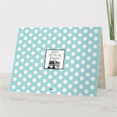 オリジナル ダックスフンド マザーズデー カード (裏面)