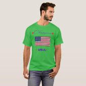 オリジナル チャンピオン USA フラッグ クラシック クラブ コレクション Tシャツ (正面フル)