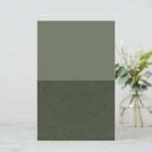 オリジナル ツートン モスグリーン プロフェッショナル ステーショナリー (スタンド正面)