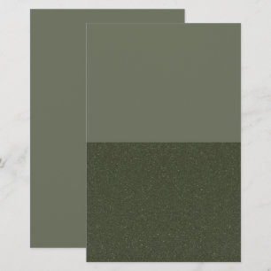 オリジナル ツートン モスグリーン プロフェッショナル ステーショナリー