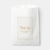 オリジナル テキスト メッセージ ありがとう ギフトバッグ フェイバーバッグ (正面)