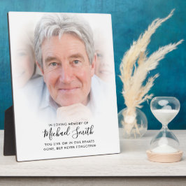 オリジナル テキスト メモリアル  TRIBUTE  フォト テーブルトップ プラーク