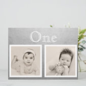 オリジナル テーブルナンバー シルバー 結婚式 披露宴 カスタム エイジング (スタンド正面)