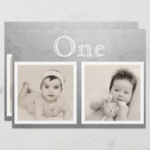 オリジナル テーブルナンバー シルバー 結婚式 披露宴 カスタム エイジング (正面/裏面)