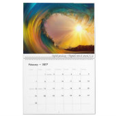 オリジナル・デジタル・アートの年 カレンダー (2月 2027)