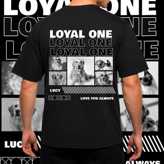 オリジナル ドッグ ペット 写真 動物 カスタム 90s tシャツ