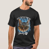 オリジナル ネコ ペット 写真 カスタム 90年代  Tシャツ (正面)