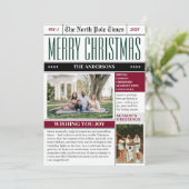 オリジナル ノースポール タイムズ 新聞 クリスマス 写真 (スタンド正面)