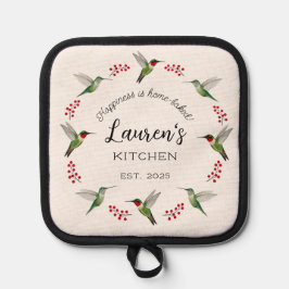 オリジナル ハチドリ  鍋敷き