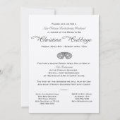 オリジナル ハッチャケパーティー 招待状 (裏面)