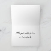 オリジナル ハッピーバースデー カード - レインボー ポルカドット (内部)