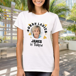 オリジナル ハッピー バチェロレッテ パーティー 花婿 顔 写真 Tシャツ