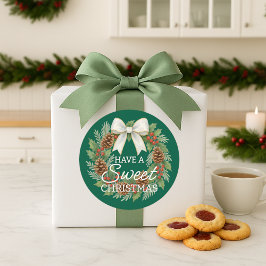 オリジナル ハンドメイド クリスマス クッキー ラベル シート