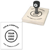 オリジナル  ハンドメイド ビジネス ロゴ 名前 ラバースタンプ (押印)