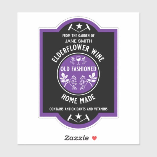 オリジナル ハーブ エルダーフラワー シール (シート)