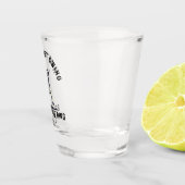 オリジナル バチェラーパーティーの景品 ゴルフ旅行 グルームズメン ショットグラス (右)