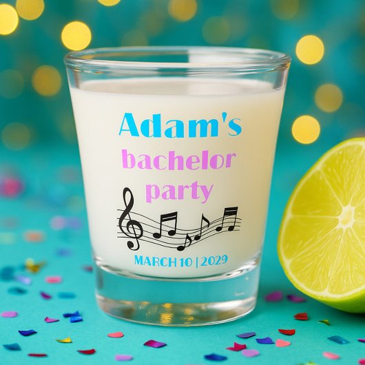 オリジナル バチェラーパーティー ショットグラス