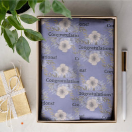 オリジナル パステルカラー ローズ デザイン 薄葉紙