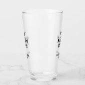 オリジナル ビジネス ロゴ ビール タンブラーグラス (左)