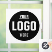 オリジナル ビジネス ロゴ ブランド - ブラック ウィンドウサイン (ホーム)