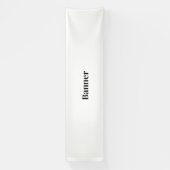 オリジナル ビニール製バナー 76cm x 305cm 横断幕 (縦)