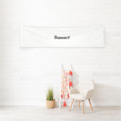 オリジナル ビニール製バナー 76cm x 305cm 横断幕 (インサイチュ)