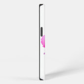 オリジナル ピンクの芍薬 iPhoneケース iPhone 13ケース (右側面)