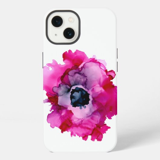 オリジナル ピンクの芍薬 iPhoneケース iPhone 13ケース (裏面)