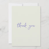 オリジナル ピーターうさぎ ベビーシャワー 感謝 (裏面)