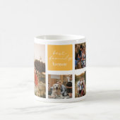 オリジナル ファミリー フォト コラージュ マグカップ - ベスト ファミリー (中央)