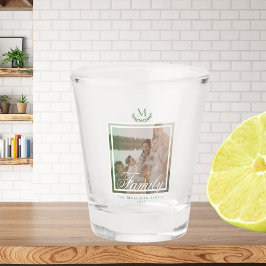 オリジナル ファミリー フォト ショット グラス | モノグラム ワード
