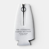 オリジナル ファミリー リユニオン 家系図 オーダーメイド ボトルクーラー (裏面)