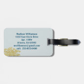 オリジナル ファミリー リユニオン 記念品 家系図 ラゲッジタグ (裏面横)