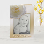 オリジナル フォト カード オリジナル フォト カード 個人用 (黄色い花)