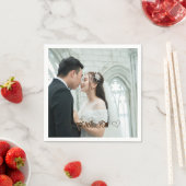 オリジナル フォト タイポグラフィー ナプキン スタンダードカクテルナプキン (インサイチュ)