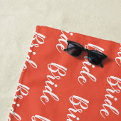 オリジナル ブライズメイド パターン ビーチタオル (インサイチュ)