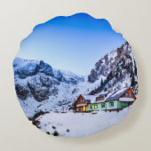 オリジナル ブラシ仕上げ ラウンド サラウンド ピロー マライエスティ (裏面)